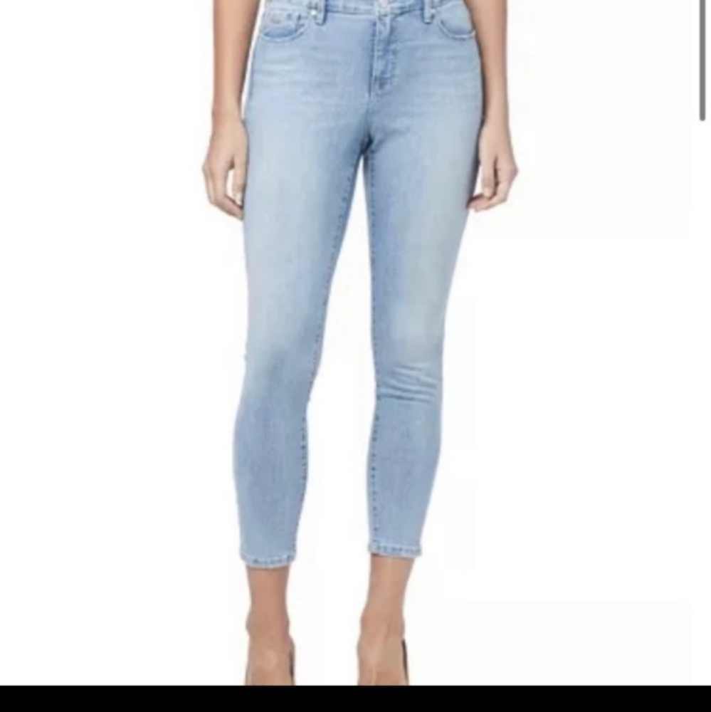 Nine West Gramercy Striped Jeans